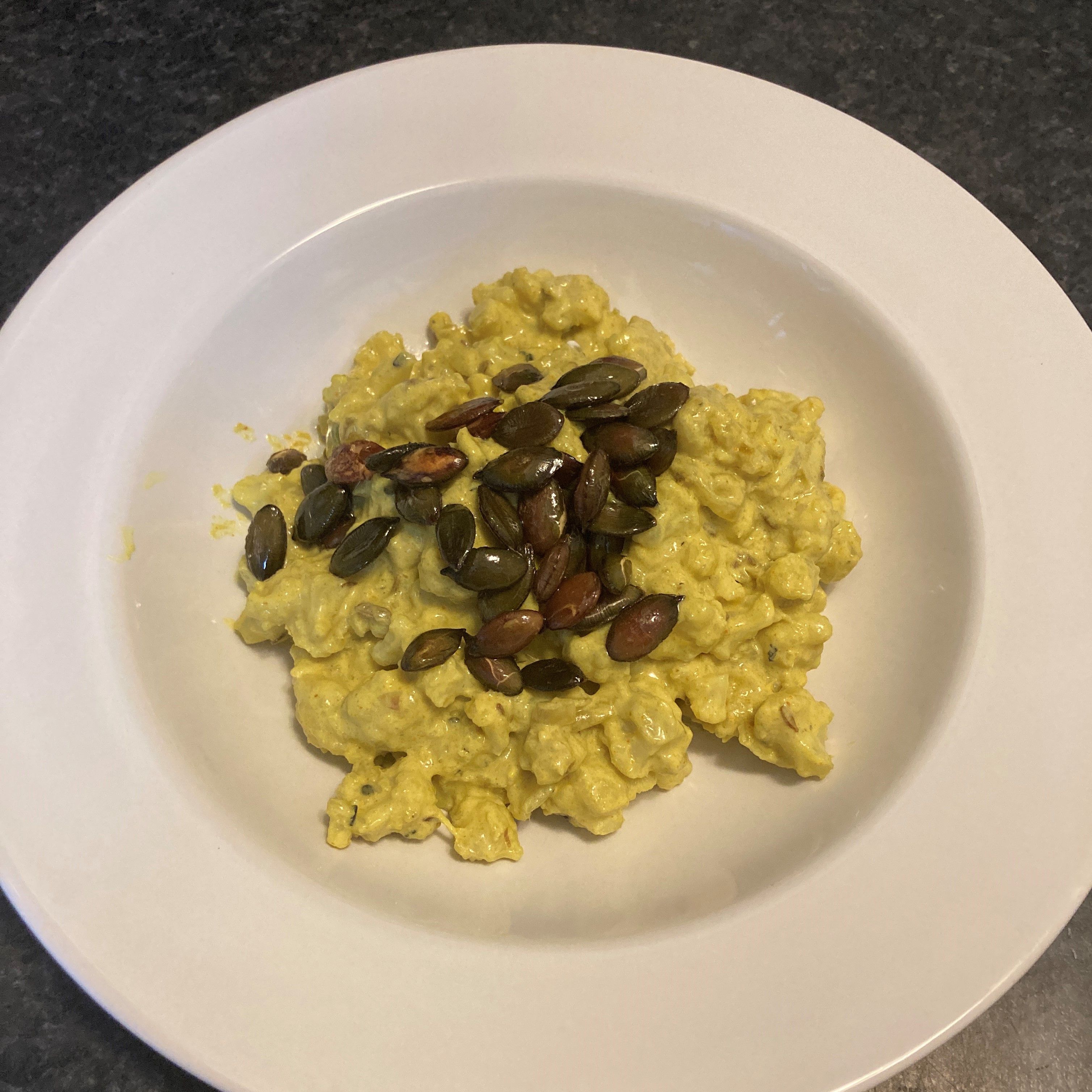 Recette : Curry de chou-fleur